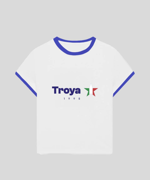 Remera Milan ,Baby Tee larga