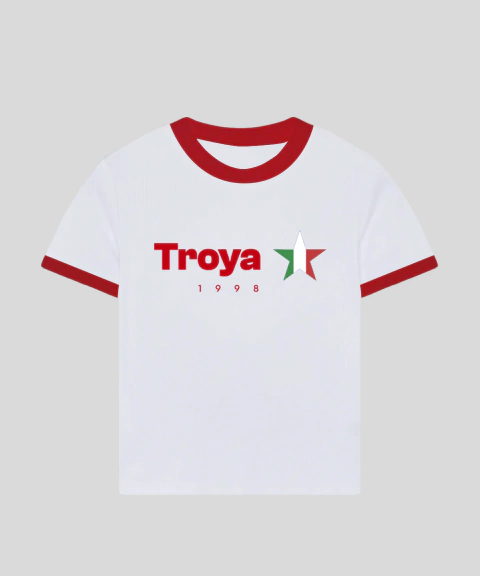 Remera Napoli ,Corte clásico