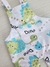 Conjunto Jardineira Dino - comprar online