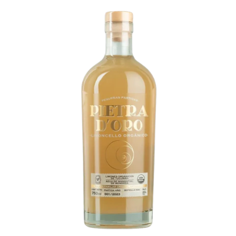 Limoncello Orgánico Pietra D´ Oro 750ml - comprar online