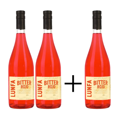 2+1 Vermú Lunfa Bitter Rojo 750ml - comprar online