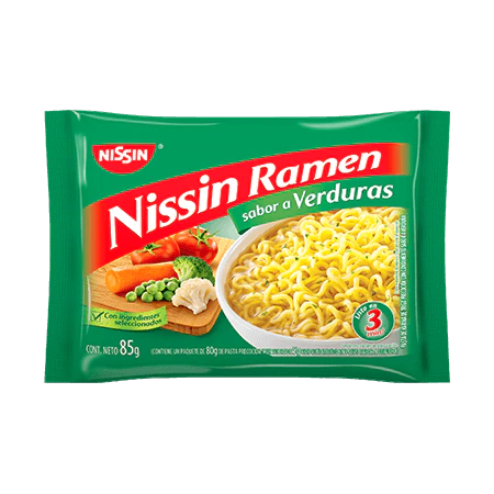 Nissin Ramen Sabor Verdura