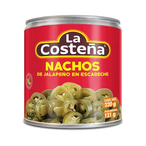 Nachos de Jalapeño en Escabeche La Costeña 220grs