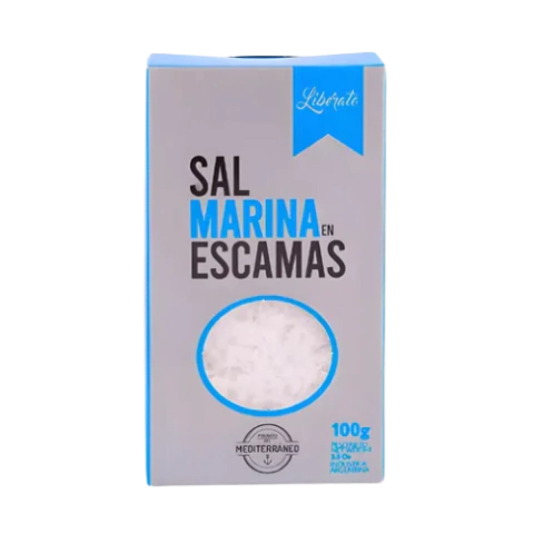 Sal Marina en Escamas Liberato 100grs - comprar online