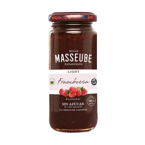 Mermelada De Frambuesa Light Masseube 260grs