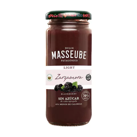 Mermelada De Zarzamora Light Masseube 260grs