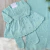 Saída Maternidade Vestido PomPom - Verde Água - Manta Vestido e Calça - comprar online