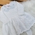 Vestido de Tricô Menina Pérola - Branco - Vestido e Calça - Baby Amore Saídas de Maternidade