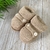 Sapatinho de Tricô para bebê Botãozinho - Castor - Sapatinho - comprar online