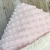 Cobertor Microfibra Plush Duplaface Sherpa - Bolinhas - Rosa Bebê - Baby Amore Saídas de Maternidade