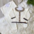 Saída Maternidade Menino Roma - Off White - Jardineira Casaquinho Manta - comprar online