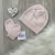 Conjunto Luva e Touca de Tricô - Rosa - Basic na internet
