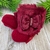 Sapatinho de Tricô Vermelho Botinha de Pelúcia - Baby Amore Saídas de Maternidade