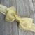 Faixinha de Cabeça para Bebê - Boutique - Amarelo - comprar online