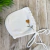 Kit touca e sapatinho - Camponesa - Branco - comprar online