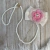 Prendedor de Chupeta - Max Flor - Off White com Rosê