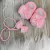 Kit Sapatinho de Tricô - Laço e Pérolas - Rosa - Touca, Luva, Sapatinho e Prendedor - comprar online