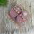Kit Sapatinho de Tricô Sandália Sunny - Rosê - Sandália e Faixinha - comprar online