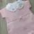 Conjunto Maternidade Laço de Amor - Rosa - Vestido Manga Curta Shorts e Body na internet