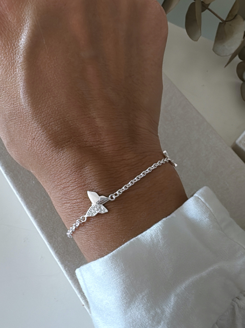 Pulsera Triple Mariposa
