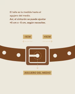 Hebilla Super Flor de Lis + Lonja