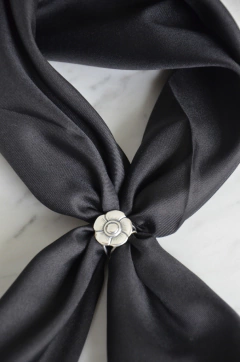Pasapañuelo chico- Flor del pensamiento - tienda online