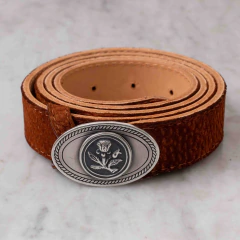 Hebilla Flor del Cardo 60x40mm- con lonja