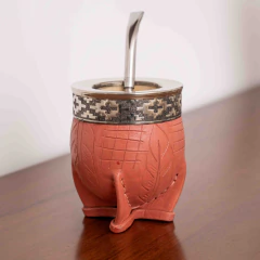 Mate imperial con apliques y bombilla - comprar online