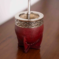 Mate imperial con apliques y bombilla