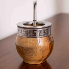 Mate Imperial Algarrobo con bombilla - comprar online