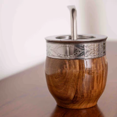 Mate Imperial Algarrobo con bombilla