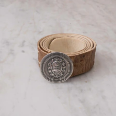 Hebilla Redonda 50mm Escudo Nacional- sin lonja - comprar online