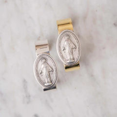 Esclava 15mm- Virgen Milagrosa (oval)
