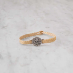 Pulsera pasante soga- Santa Teresita en internet