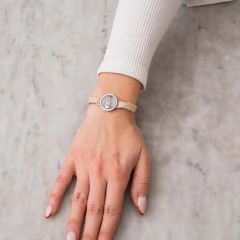 Pulsera pasante soga- Virgen de Guadalupe - comprar online