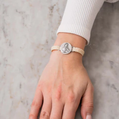 Pulsera pasante soga- Inmaculado Corazón de María - comprar online
