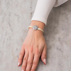 Pulsera pasante soga- Santa Rita - comprar online