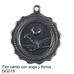 Dije Flor de Cardo- grande en internet