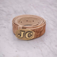 Hebilla para personalizar 55x35 Bronce- sin lonja - comprar online