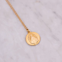 Dije Virgen de Luján 25mm- Gold - comprar online