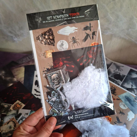 Set scrapbook TERROR - comprar online