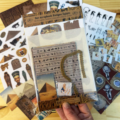Set scrapbook ANTIGUO EGIPTO