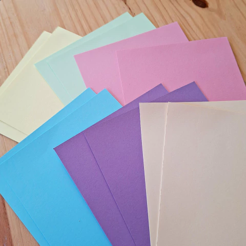 Pack de papeles MIX CLAROS - comprar online