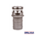 ADAPTADOR ALUMÍNIO MACHO X ESPIGÃO 1 1/2" X 1 1/2" BREMEN
