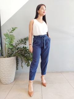 Calça Punho Cinto Brenda - comprar online
