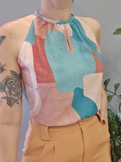 Regata Alcinha Estampada Luara - loja online