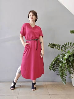 Vestido Soltinho Manga Curta Vivian - comprar online