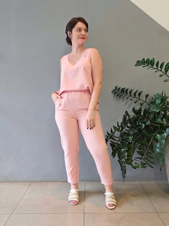 Conjunto Regata e Calça Elástico Beatriz - comprar online
