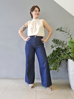 Calça Jeans Wide Baggy Confort Di Collani DCF 12301 - comprar online