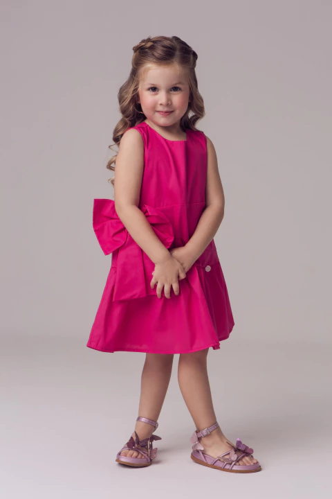Vestido Clássico Celeste Pink